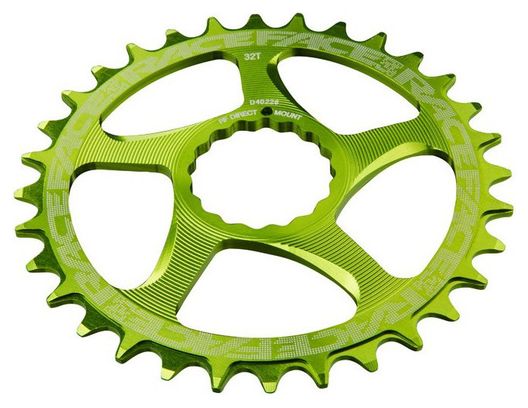RaceFace Cinch Narrow Wide Direct Mount Chainring Green