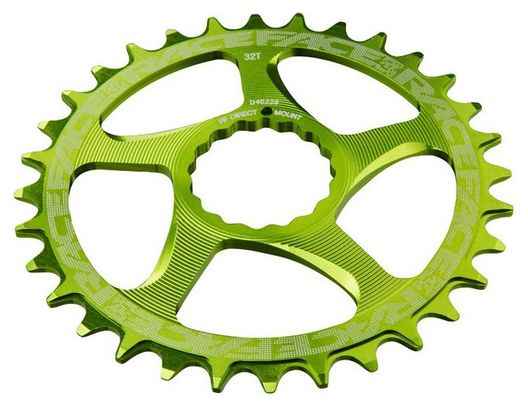 RaceFace Cinch Narrow Wide Direct Mount Kettingblad Groen