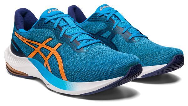 Chaussures de Running Asics Gel Pulse 14 Bleu Orange