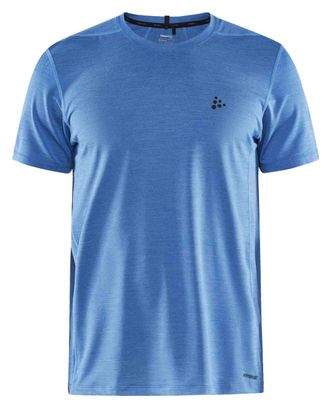Craft ADV Essence Melange Korte Mouw Jersey Blauw