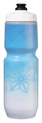 Bidon Supacaz Isotherme 750 ml Prizmatic Bleu/Blanc