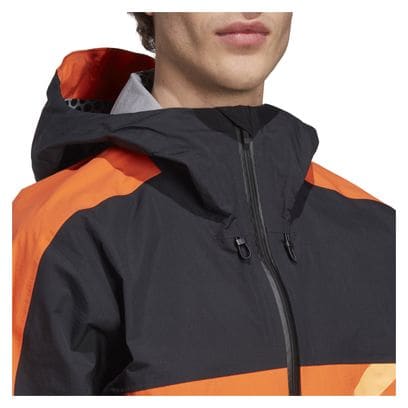 Adidas Five Ten All-Moutain Waterproof Jacket Black/Orange