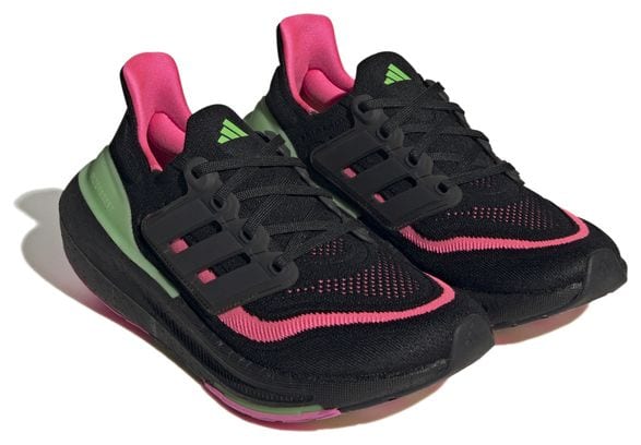 adidas Performance Ultraboost Light Black Rose Green Women's Running Shoes