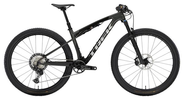 VTT Tout-Suspendu Trek Supercaliber SLR 9.8 Shimano XT 12V 29'' Noir Gris Smoke Gén 2