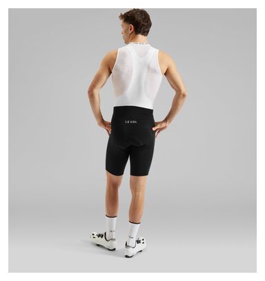 Pantaloncini da ciclismo Le Col Pro Nero/Bianco da uomo
