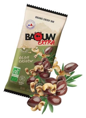 Baouw Extra Energieriegel Olive / Cashew 50g