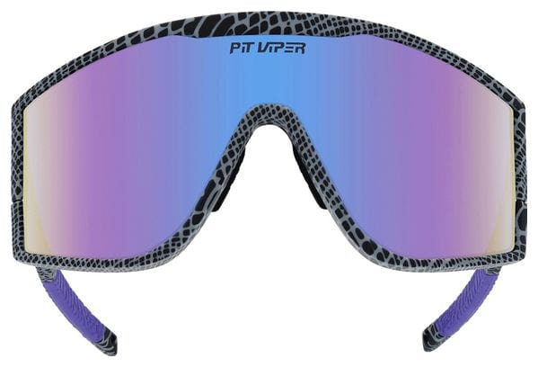 Pair of Pit Viper The Mangrove Try-Hard Goggles Black/Purple