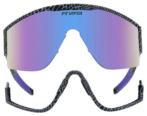 Pair of Pit Viper The Mangrove Try-Hard Goggles Black/Purple