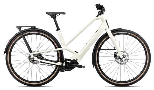 Orbea Diem 20 Bicicletta elettrica da città Shimano Nexus Inter-5 5S Cinghia 630 Wh 700 mm Bianco Avorio 2025