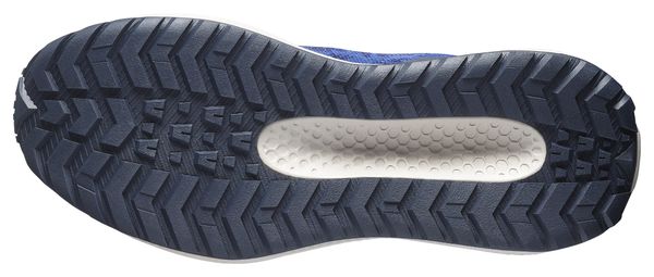 Salomon Aero GRVL Waterproof Blue Kids' Running Shoes