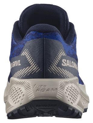 Salomon Aero GRVL Waterproof Blue Kids' Running Shoes