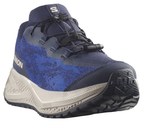 Salomon Aero GRVL Waterproof Blue Kids' Running Shoes