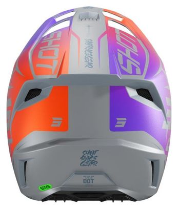 Casque Intégral Shot Speed Adulte Side Violet Mat