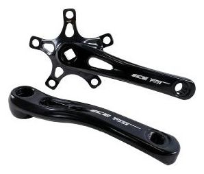 Ice Fast Rooky BMX Square Crankset Black