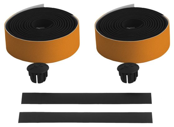 Nastro Manubrio Dual Lure Nero / Arancio Neon