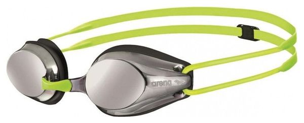 Arena TRACKS MIRROR Junior - Silver Black Fluo Yellow