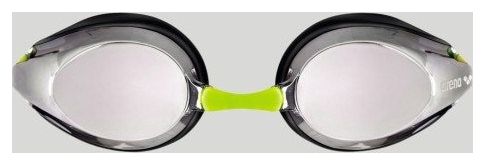 Arena TRACKS MIRROR Junior - Silver Black Fluo Yellow