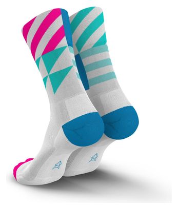 Incylence Elements Sokken Wit/Blauw/Roze