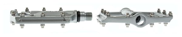 WELLGO Pédales MG-6 Aluminium Gris