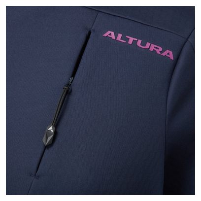 Altura Cave Women's Softshell Hoodie Blue/Pink