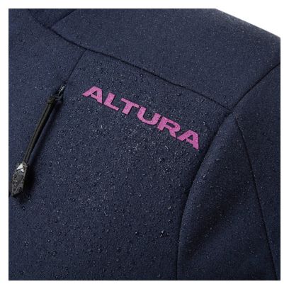 Altura Cave Women's Softshell Hoodie Blue/Pink