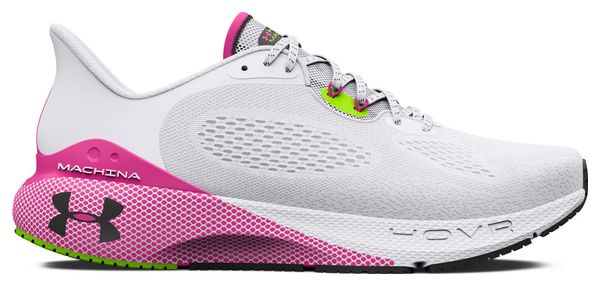 Under Armour HOVR Machina 3 Women's Running Shoes White Pink