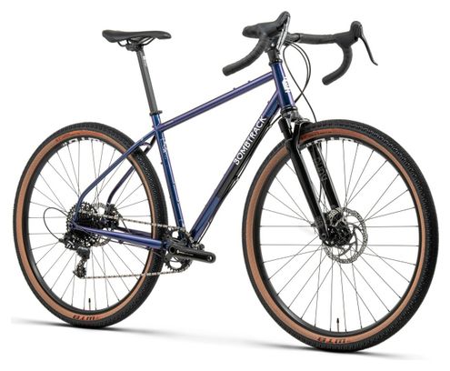 Bicicleta de Grava Bombtrack Beyond SUS Sram Apex 1 11V 650mm Azul Noche 2023