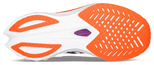 Women's Running Shoes Saucony Endorphin Speed 4 Blanc Violet Orange