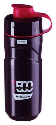 Polisport Gourde Thermique T500 500ml noir-rouge