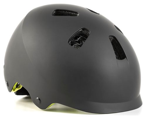 Casco Bontrager Jet WaveCel Negro / Teen Volt