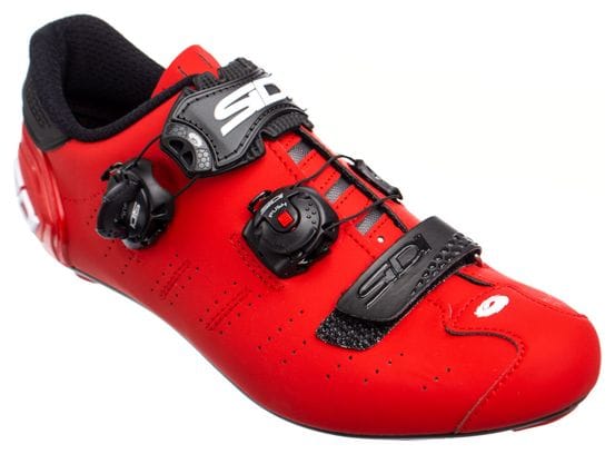 Sidi Ergo 5 Road Shoes Matte Red / Black