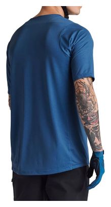 Troy Lee Designs Skyline Iconic Blue Short Sleeve Jersey