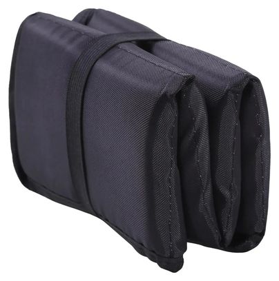 Sportenzia Sitzkissen Faltbar Schaum Oxford Wasserdicht Kompakt Wandern Picknick Schwarz