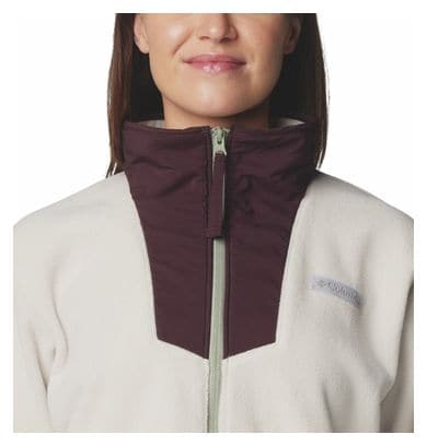 Polare da donna Columbia Sequoia Grove 1/2 Zip Beige