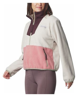 Columbia Women's Fleece Sequoia Grove 1/2 Zip Beige