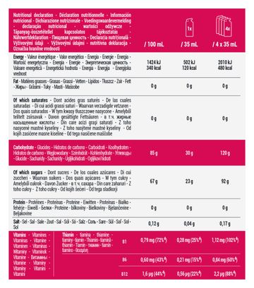 Decathlon Nutrition Gel Energético Frutos Rojos - 20 x 35ml