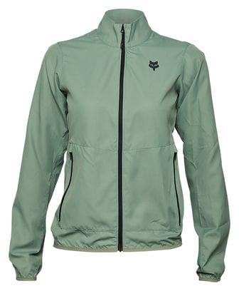 Women's Windbreaker Jacket Fox Ranger Wind Green