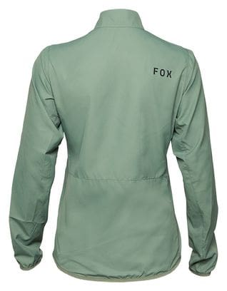 Women's Windbreaker Jacket Fox Ranger Wind Green