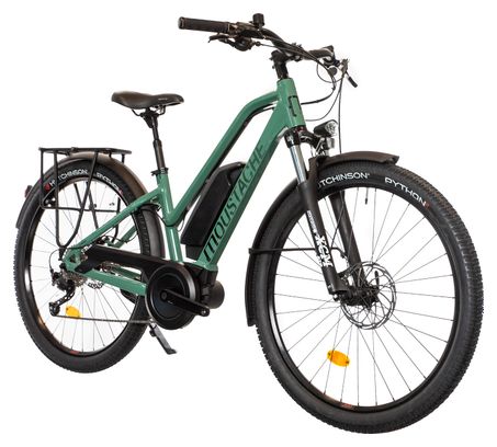 Produit Reconditionné - VTC Électrique Moustache Samedi 27 Open Xroad 1 Shimano Altus 9V 400 Wh 27.5'' Vert 2020