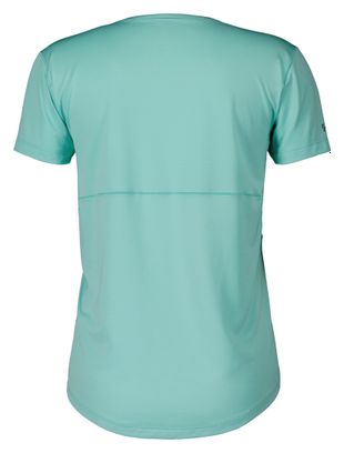 Maglia a maniche corte Scott Endurance Tech Donna Blu