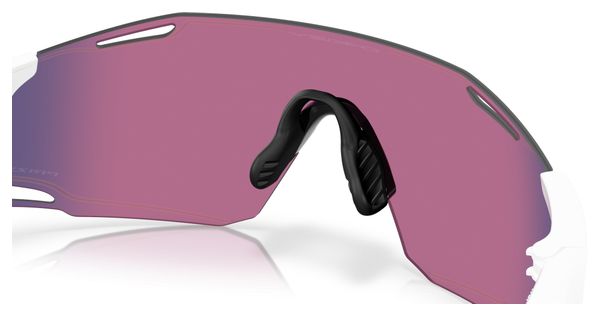 OAKLEY Paire de Lunettes CYBR DYNO POL WHITE W/ PRIZM ROAD