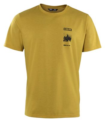 ION S_Ionic DR MTB shirt met korte mouwen Geel Heren
