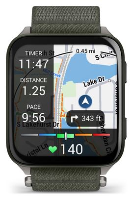 Montre GPS Garmin Venu X1 Vert Moss