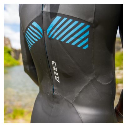 Zone3 Advance Neopreen Triathlon Wetsuit Zwart/Blauw