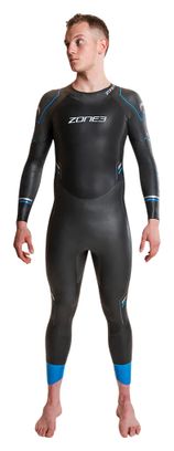 Zone3 Advance Neoprene Triathlon Wetsuit Black/Blue | Alltricks.com