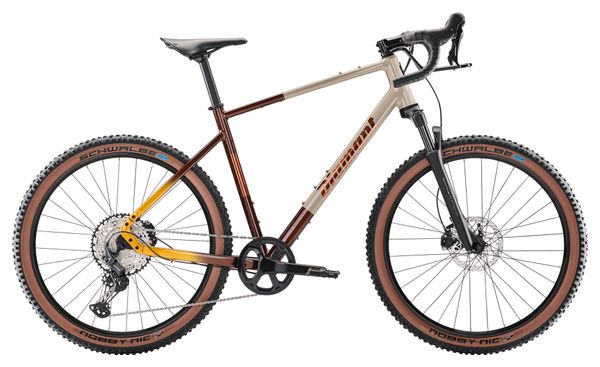 Bicicletta da ghiaia Diamant 140 Stepover Shimano GRX 12V 27.5'' Beige/Brown 2025