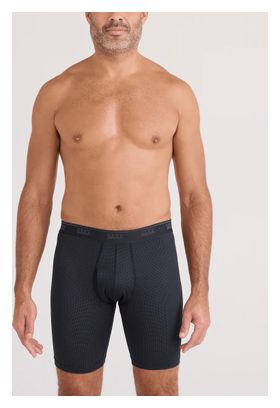 Boxer Saxx Quest Quick-Dry Mesh Lang Zwart
