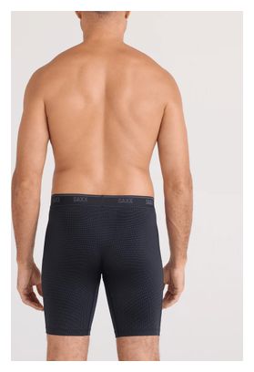 Boxer Saxx Quest Quick-Dry Mesh Lang Zwart