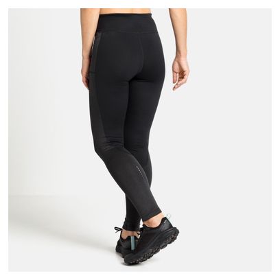 Mallas cálidas Odlo Run Easy Negro para mujer