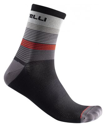 Castelli Scia 12 Socks Gray / Black
